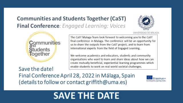 NEW! CaST FINAL International Conference in MALAGA on April 28th